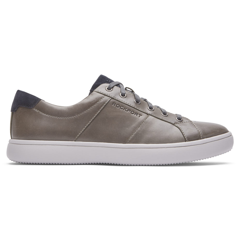 Tenis Rockport Homem Cinzentas Escuro - Jarvis Lace-To-Toe - 59631GRAF